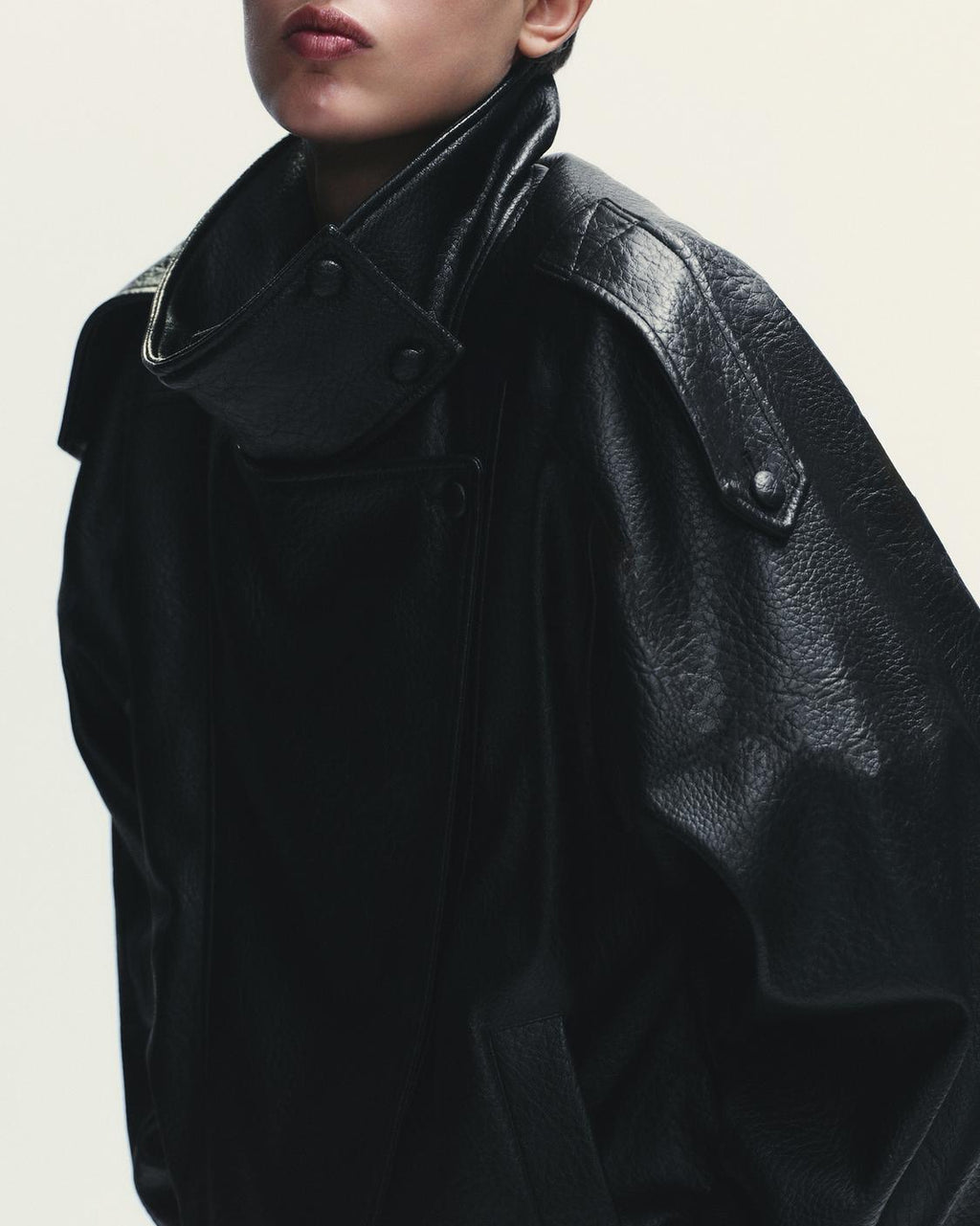 Leather Jacket YSL Dupe