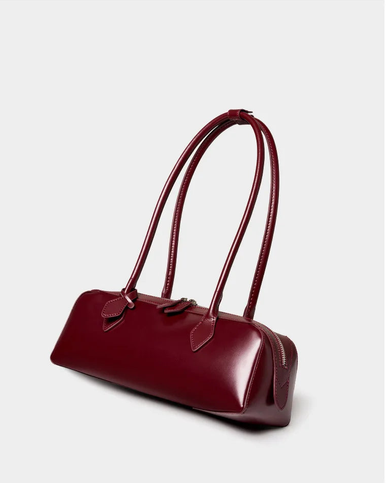 Gigi Baguette Leather Bag