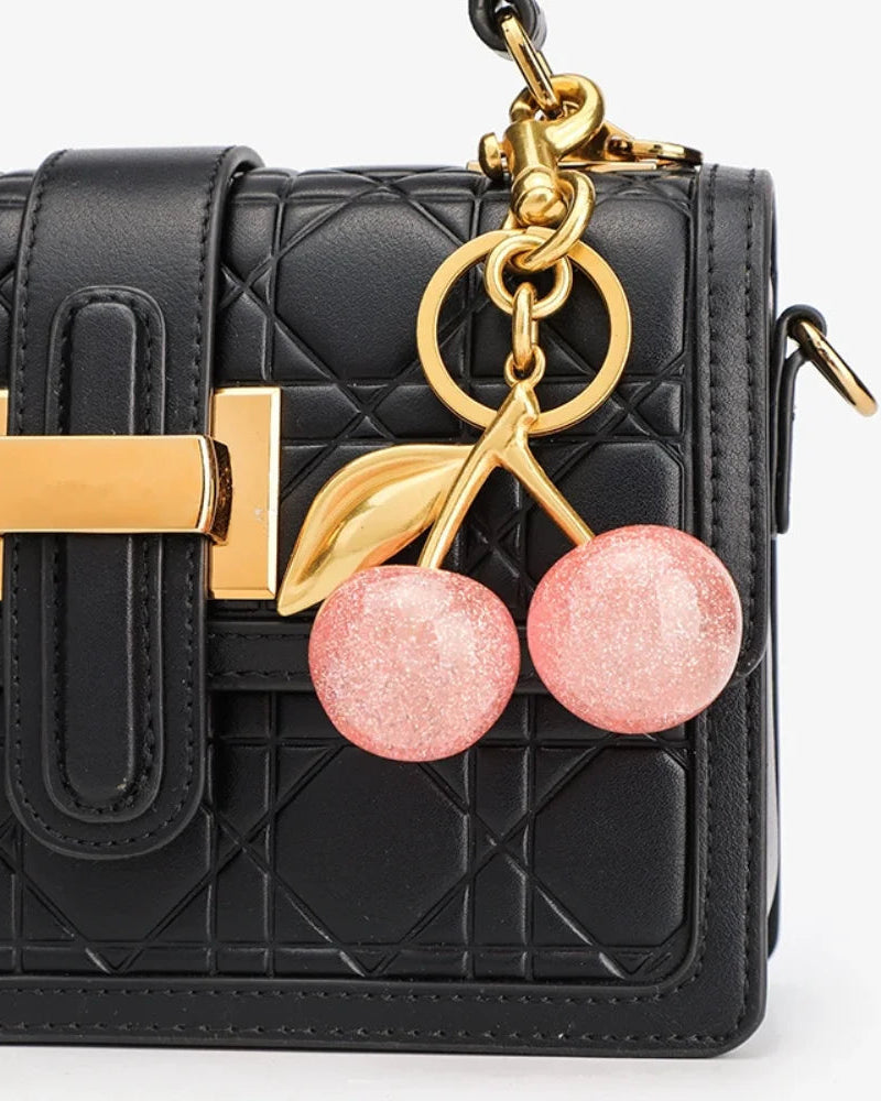 Sweet Cherry Bag Charm