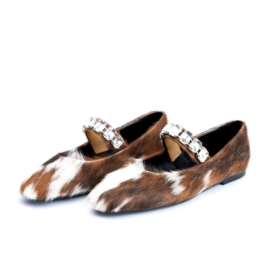 Cow Premium Ballerinas
